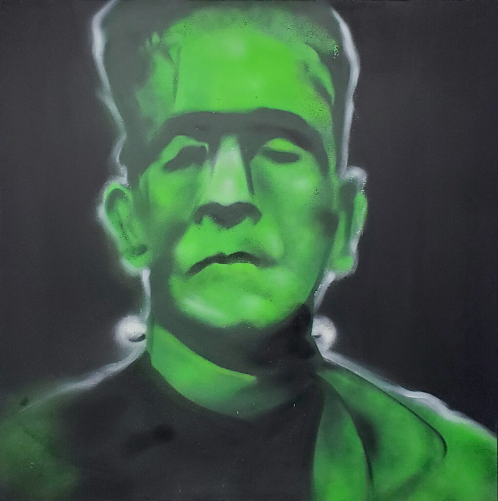 Frankenstein painting by Days